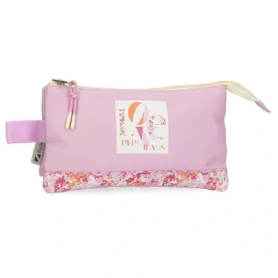 Image of Pepe Jeans Sandra Nececer Adaptable Pink 26x16x12cm Polyester by Joumma Bags Bags, Pink, Adaptable,