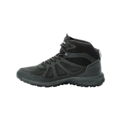 Image of Jack Wolfskin Woodland Texapore MID Outdoor Hiking shoes black, Men&#039;s, Size: 95, Black