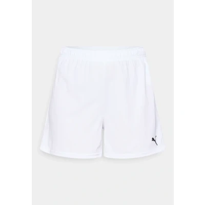 Image of Puma Teamgoal Shorts Sports shorts, Women&#039;s, Size: Large, White/black