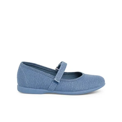 Image of Pisamonas Baby shoes for kids, Size: 4.5K/5K, Azul francia Textile/synthetics