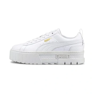 Image of Puma Women&#039;s Mayze Classic WNS Trainers, White, 5 UK