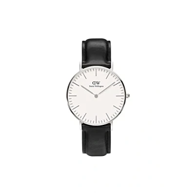 Image of Daniel Wellington Classic Sheffield 36M Watch, Size: 36, Eggshell white