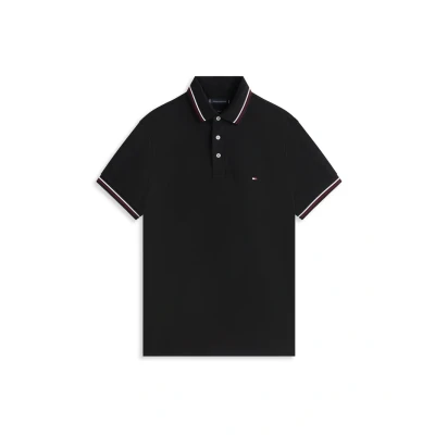 Image of Tommy Hilfiger Men&#039;s S/S Polo, Black (Black), M