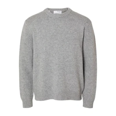 Image of Selected Homme Slhcody Jumper, Men&#039;s, Size: XXL, Light grey melange