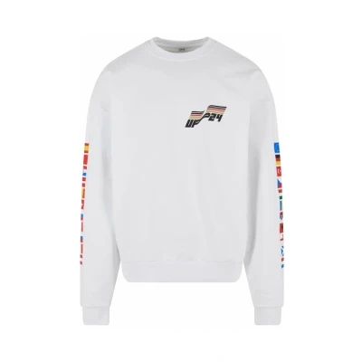 Image of Upscale by Mister Tee Ultra Heavy Crewneck Sweatshirt, Men&#039;s, Size: Large, White