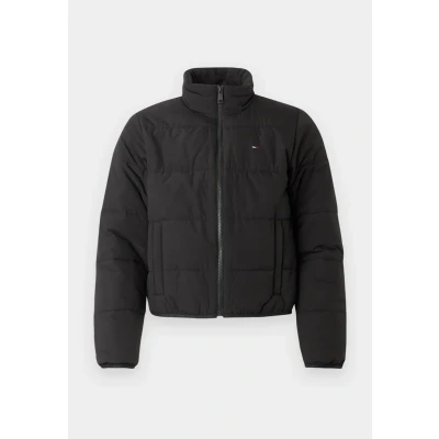Image of Tommy Jeans Padded Jacket Unisex Winter jacket, Size: XXL, Black