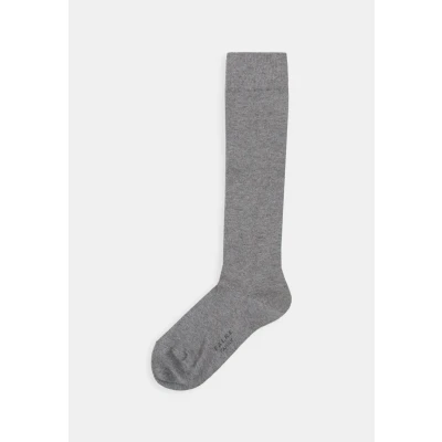 Image of Falke Family Everyday Casual Knee high socks, Women&#039;s, Size: 5.5 8, Greymix