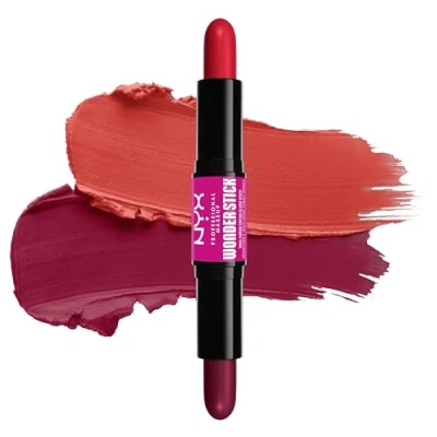 Image of NYX Professional Makeup Wonder Stick Blush (Various Shades) Bright Amber N Fuschia