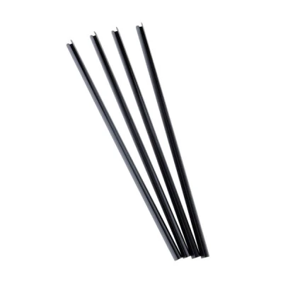 Image of Exacompta Ref 997081E Serodo Slide Binders (Box of 25) 297mm Length x 12mm Wide, Suitable for Use With A4 Documents, Holds Approx. 120 Sheets Black