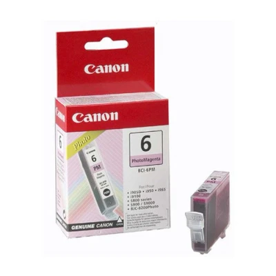 Image of Canon BCI 6PM photo magenta ink cartridge (original Canon)