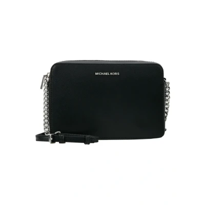 Image of Michael Kors JET SET Travel Across body bag, Women&#039;s, Size: One Size, Black