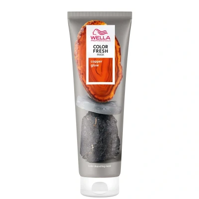 Image of Wella Professionals Care Color Fresh Semi Permanent Colour Mask Copper Glow 150ml