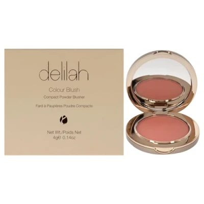 Image of delilah Colour Blush Compact Powder Blusher 4g (Various Shades) Clementine