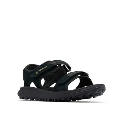 Image of Columbia KONOS Hiker Walking sandals, Women&#039;s, Size: 4, Black Leather and textile