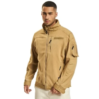 Image of Brandit Fleece jacket, Men&#039;s, Size: 7XL, Camel