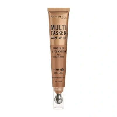 Image of Rimmel Multi Tasker Wake Me Up Foundation and Concealer 20ml (Various Shades) 090 Toffee