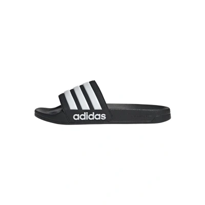 Image of adidas Adilette Shower Slippers Unisex Children&#039;s, Core Black Ftwr White Black, 12.5 UK