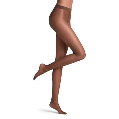 Image of FALKE Women&#039;s Pure Matt 20 DEN W TI Sheer Plain 1 Pair Tights, Brown (Brenda 5179) new eco friendly, S, S