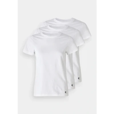 Image of Calvin Klein Underwear TEE 3 PACK Undershirt, Women&#039;s, Size: XS, White
