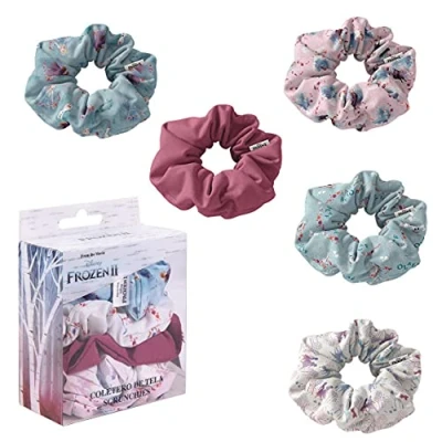Image of CERDÁ LIFE&#039;S LITTLE MOMENTS Pack 5 Elastici Per Capelli Con Disegni Di Frozen Ii Licenza Ufficiale Disney, Women’s Luggage Kids&#039; Luggage, Multicolour, 1 count (Pack of 5), Relaxed