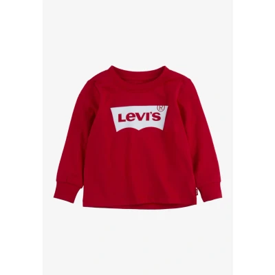 Image of Levi&#039;s Batwing TEE Long sleeved top for kids, Size: 18m, Red/white