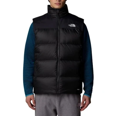 Image of The North Face Diablo VEST Waistcoat, Men&#039;s, Size: XL, Black heather/black