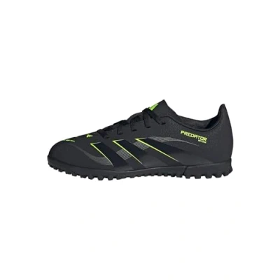 Image of adidas Performance Predator CLUB Unisex Astro turf trainers for kids, Size: 13K, Core black/carbon/lucid lemon shoes