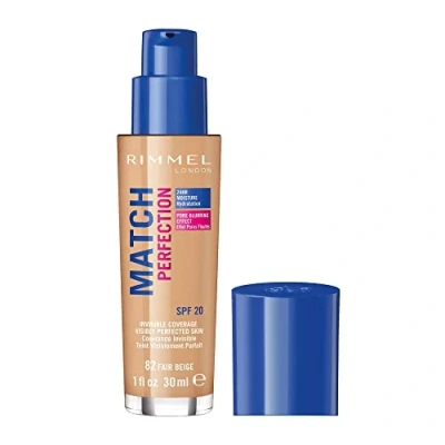 Image of Rimmel London SPF 20 Match Perfection Foundation 30ml (Various Shades) Fair Beige