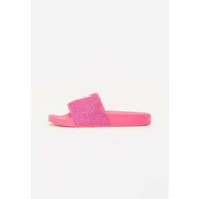 Image of Guess Slippers, Women&#039;s, Size: 4 5, Fuchsia Pu