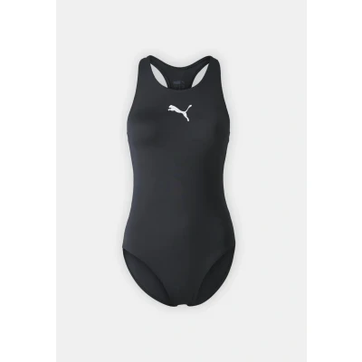 Image of Puma Women Raceback Swimsuit Swimsuit, Women&#039;s, Size: XL, Black