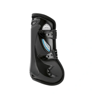Image of Veredus Olympus Vento Tendon Boots Black Large (Full) Horse Riding Equestrian