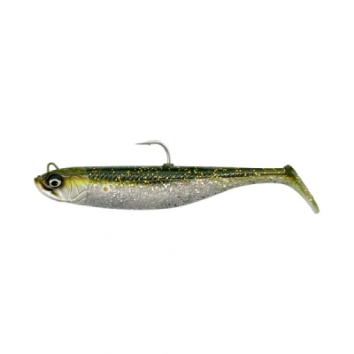 Image of Savage Gear Minnow Green Silver 12,5cm 35g Shad
