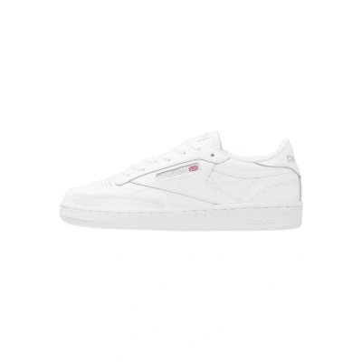 Image of Reebok Boy&#039;s Club C Sneakers, White Glegrn Vecblu, 6.5 UK