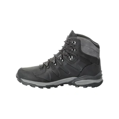 Image of Jack Wolfskin Refugio Prime Texapore MID Hiking shoes, Men&#039;s, Size: 12.5, Phantom Suede