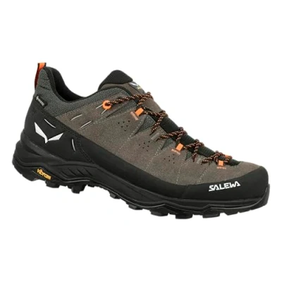 Image of Salewa Hiking shoes, Men&#039;s, Size: 8, Bungee cord black Leather and textile