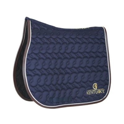 Image of Kentucky Horsewear Saddle Cloth Absorb Navy / Full Size Horse Pads &amp; Blankets Riding Equestrian