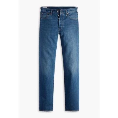 Image of Levi&#039;s 501 ORIGINAL Straight leg jeans, Size: 31x32, Medium indigo stonewash