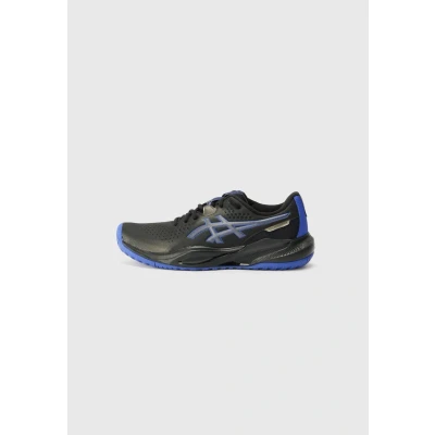 Image of Asics GEL Challenger 15 Multicourt tennis shoes, Men&#039;s, Size: 8, Black/dark blue shoes