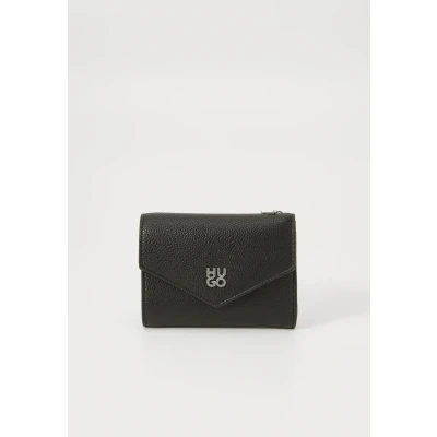 Image of HUGO Chris Flapwallet Wallet, Women&#039;s, Size: One Size, Black
