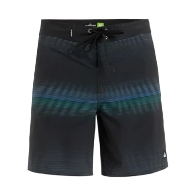 Image of Quiksilver Straight LEG Swimming shorts, Men&#039;s, Size: 28, Black connect