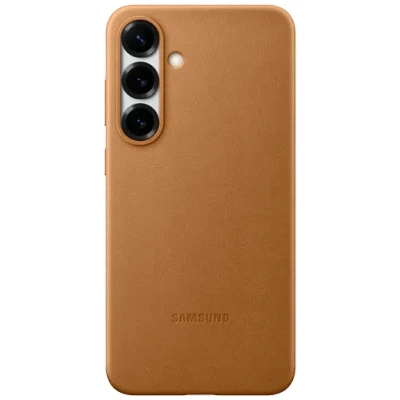 Image of Samsung Kindsuit Pu Leather Back Cover Gold Galaxy S25+