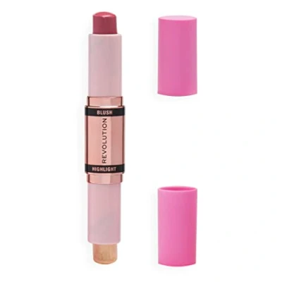 Image of Revolution Blush &amp; Highlight Stick Mauve Glow