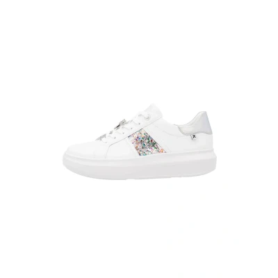 Image of Rieker Sneaker LOW Trainers, Women&#039;s, Size: 3.5, Silber platin Leather