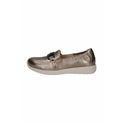 Image of Caprice Slipons, Women&#039;s, Size: 4, Taupe metallic shoes