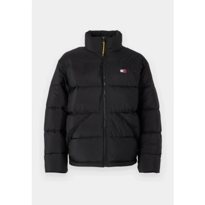 Image of Tommy Jeans VAIL Puffer Winter jacket, Men&#039;s, Size: 34, Black