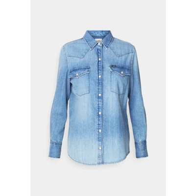 Image of Lee Regular Western Shirt Buttondown blouse, Women&#039;s, Size: 4/6, Range