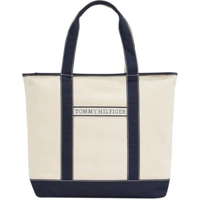 Image of Tommy Hilfiger Summer Tote Unisex bag, Size: One Size, Blue