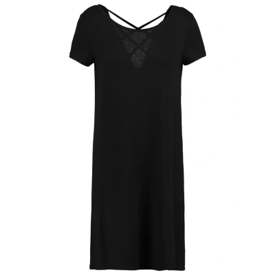 Image of ONLY Onlbera BACK Day dress, Women&#039;s, Size: XS, Black