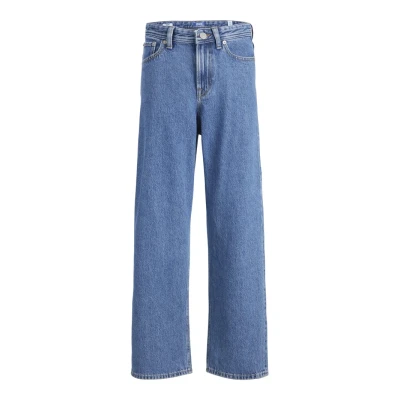 Image of Jack &amp; Jones Junior Straight leg jeans for kids, Size: 10y, Blue denim