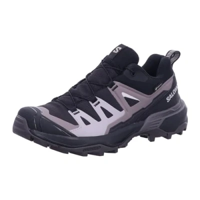 Image of Salomon X Ultra 360 GTX Hiking shoes, Women&#039;s, Size: 4.5, Black/plum kitten/shale Textile/synthetics